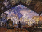 Claude Monet Gare Saint-Lazare oil painting picture wholesale